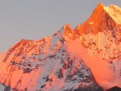 View from Annapurna Base Camp